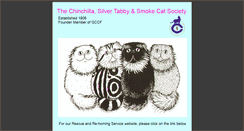 Desktop Screenshot of chinchilla-cat-society.org.uk